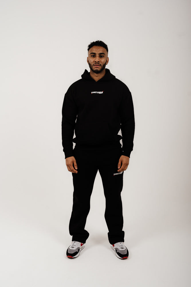 34ERS® Devotion Oversized Hoodies - Black