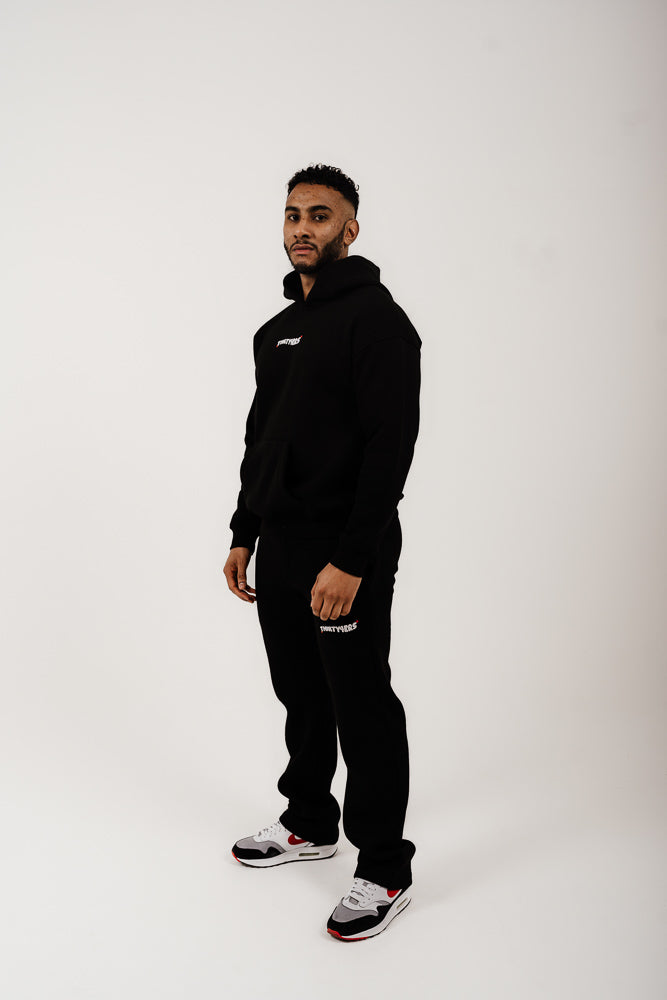 34ERS® Devotion Oversized Hoodies - Black