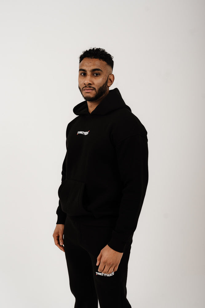 34ERS® Devotion Oversized Hoodies - Black