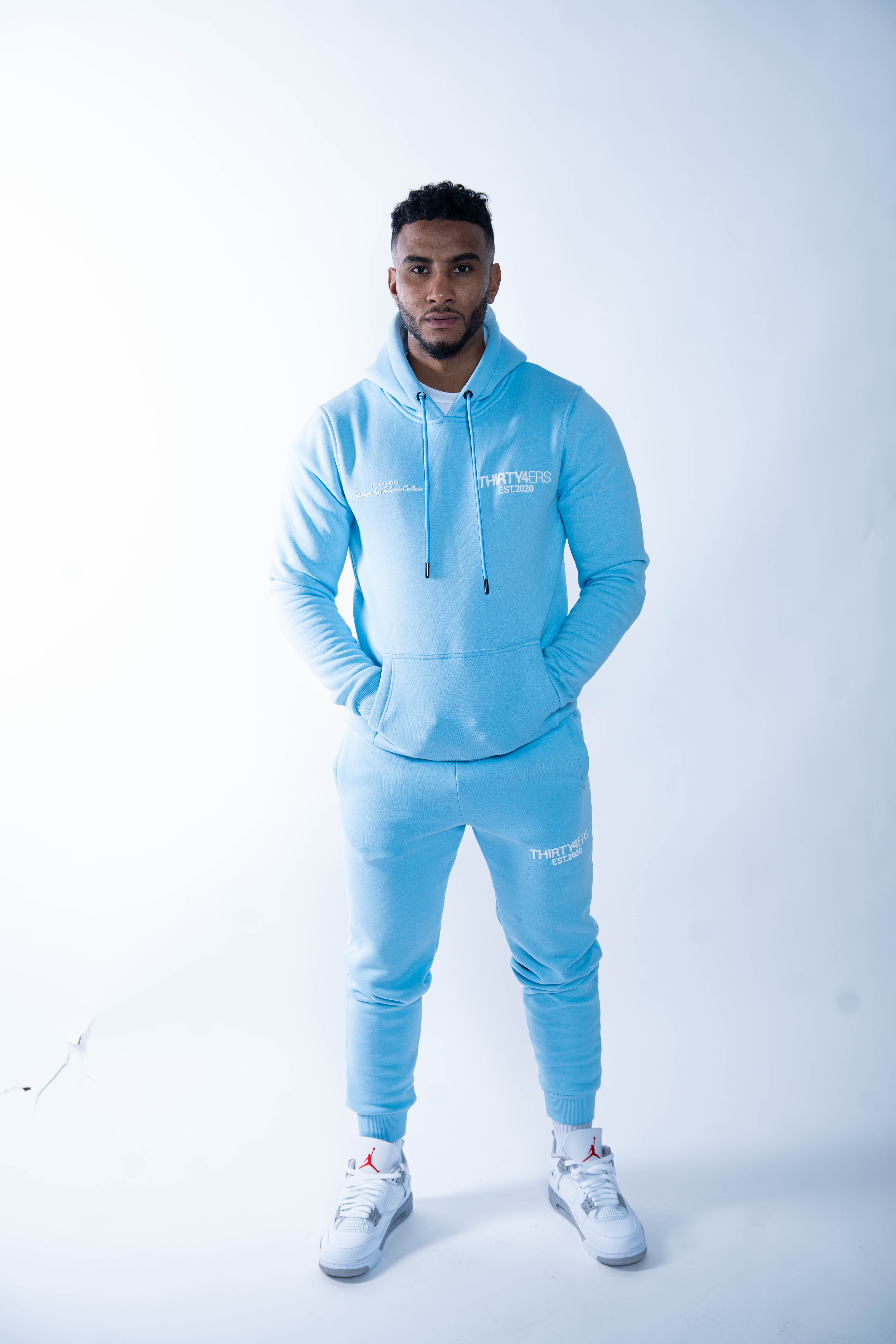 34ERS® Luxe Joggers - Powder Blue
